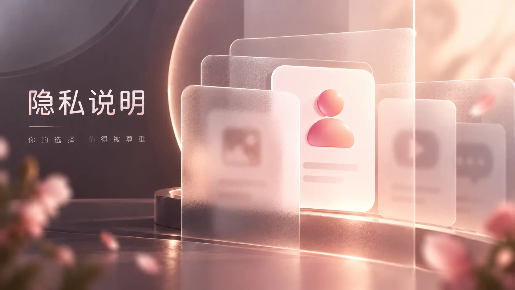 隐私设置提示